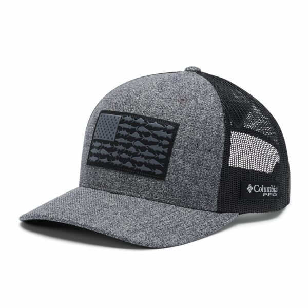 Gorra de pesca Columbia PFG Fish Flag de malla