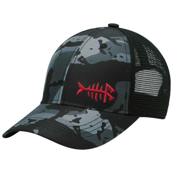 Gorra de pesca de malla transpirable