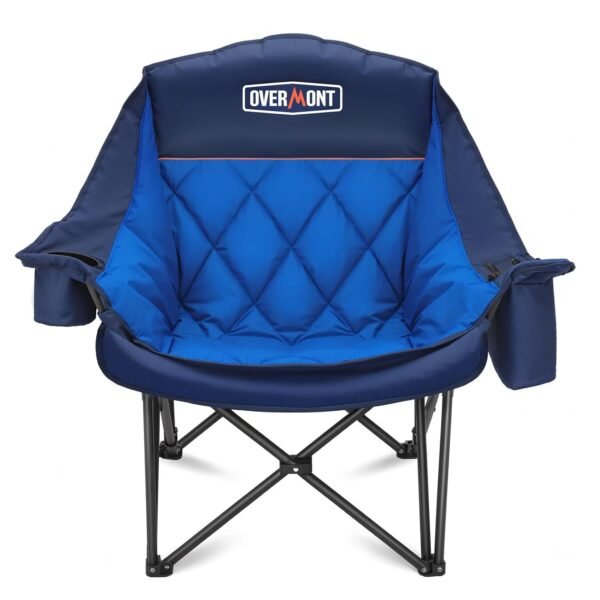 Silla de pesca acolchada XL con bolsa térmica