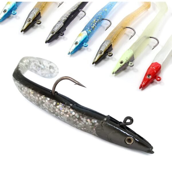 Vinilos tipo pez 11 cm 18,5 g (pack de 10)